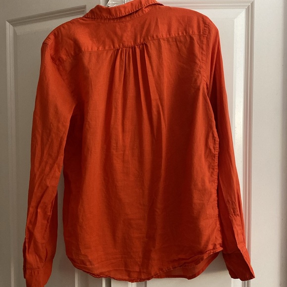 Burnt orange Ralf Lauren blouse - Picture 2 of 2
